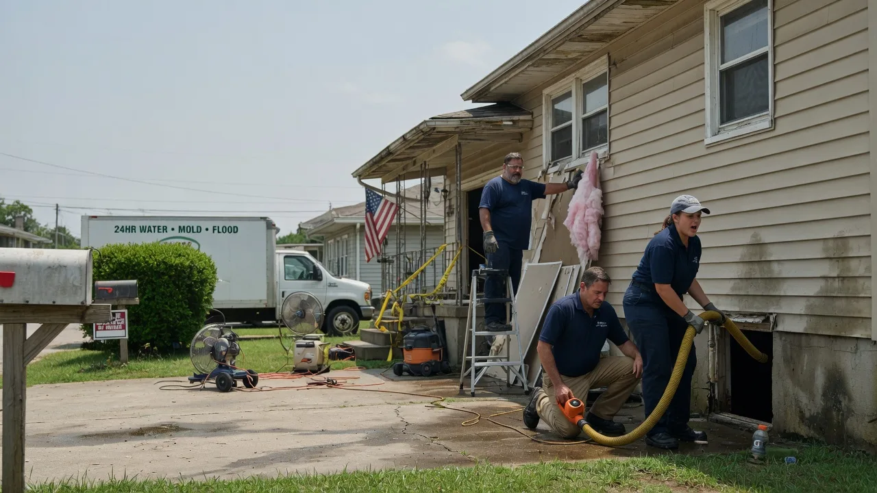 Water Damage Repair in Scottville, MI near me